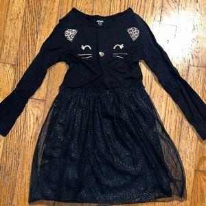 Girls Carter's Cat Dress